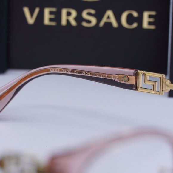 Final Price! Versace VE3302D 5322 Pink Eyeglasses 54mm main image 9